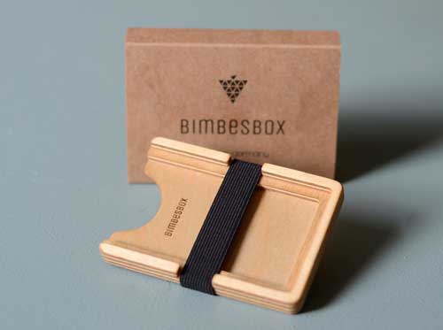 Bimbesbox - Geldbeutel aus Holz – Bild 4