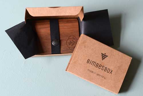 Bimbesbox - Geldbeutel aus Holz – Bild 3