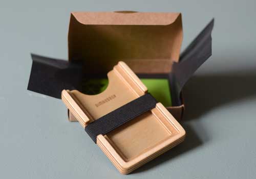 Bimbesbox - Geldbeutel aus Holz – Bild 2
