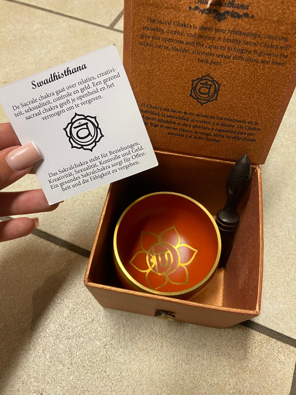 Chakra-Klangschale (Sakralchakra) – Bild 2