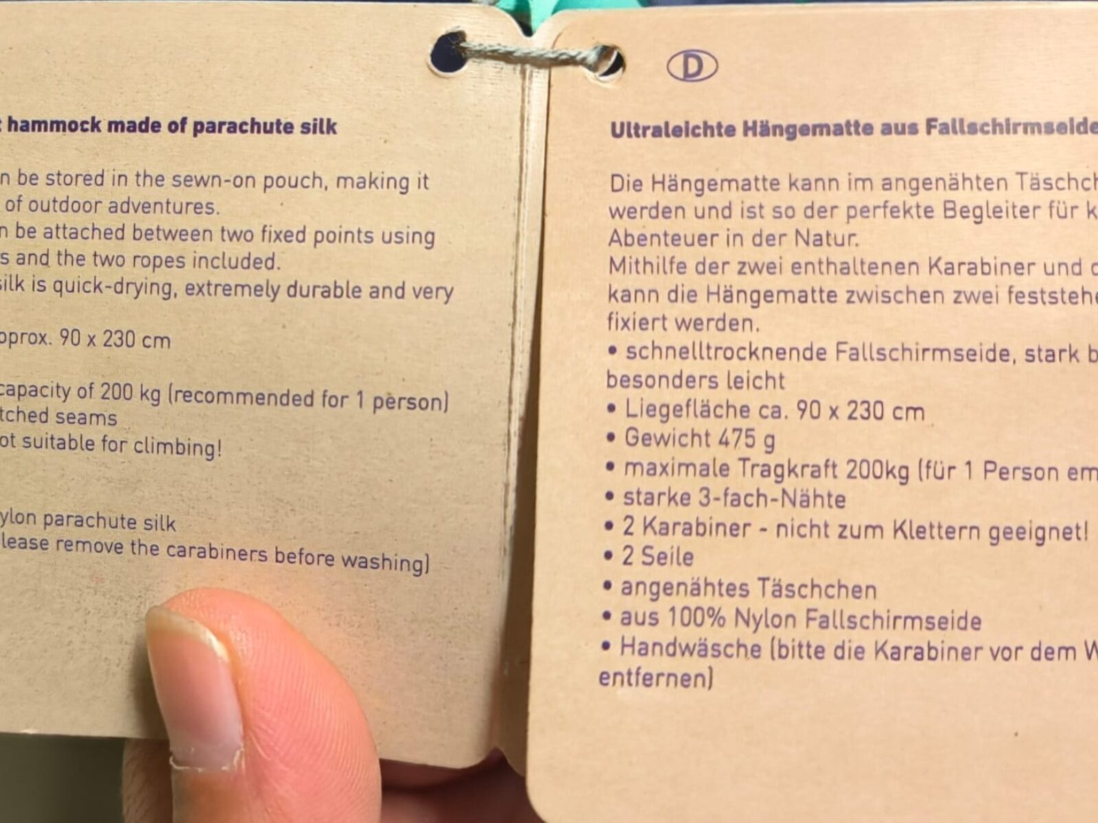 Hängematte – Bild 5