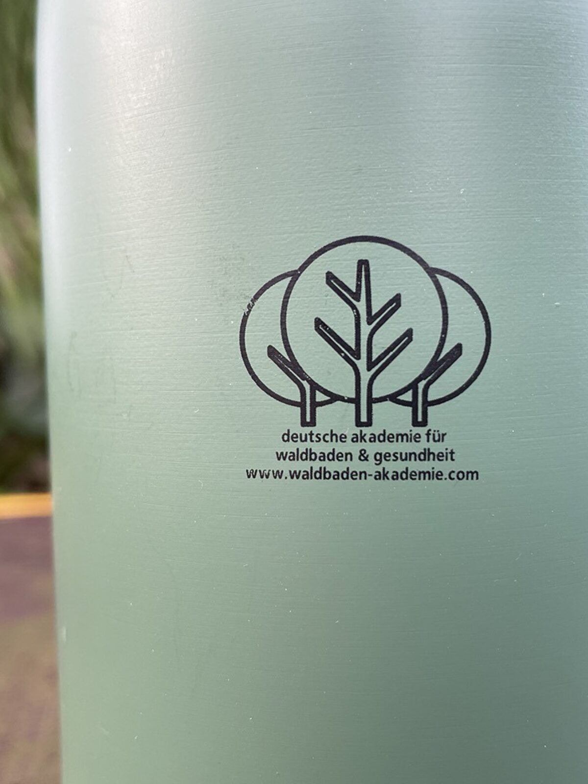 Thermosflasche Waldbaden – Bild 3